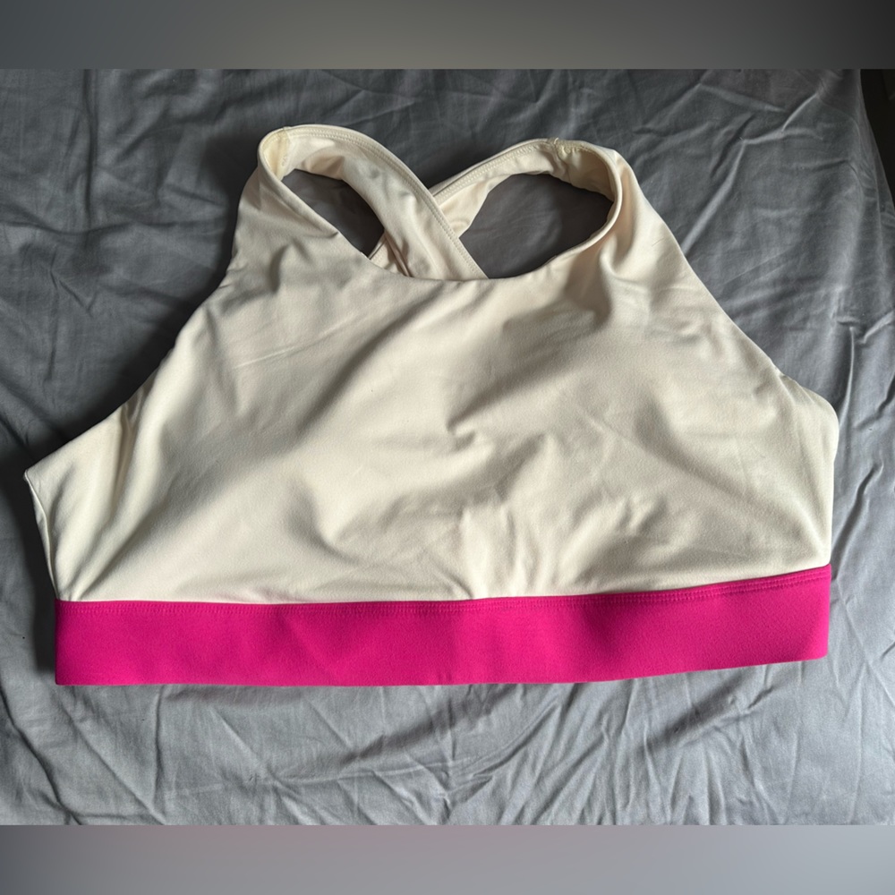Plus size lightly used fabletics sports bra 2x